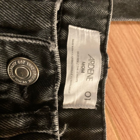 Ardene mom jeans size 01 in black 💋🌹 - Picture 6 of 12